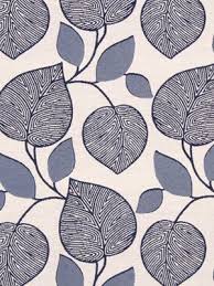 Navy Blue Upholstery Fabric With Modern Leaf Design Navy Etsy Floral Upholstery Modern Upholstery Fabric Modern Floral