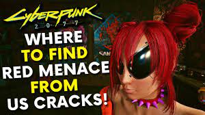 Cyberpunk 2077 - Where to Find Red Menace From Us Cracks! (Secret Location)  - YouTube