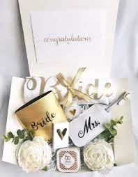 Bride Groom Gift Box Set Couples Gift Congratulations Etsy Bride Box Gift Bride And Groom Gifts Engagement Gift Baskets