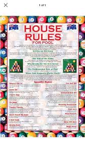 Players have a cue each. Pool Rules Posters Home Facebook