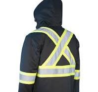 Veste chauffante softshell hivernale haute visibilité