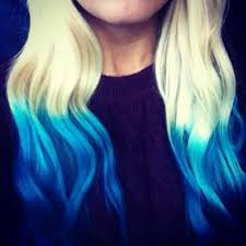 I Did This With My Hair Exept It Only Lasted For A Week Lol Blonde Dip Dye Dipped Hair Dip Dye Hair