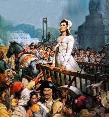 Charlotte Corday Picture Image Illustratiion French Revolution History French History