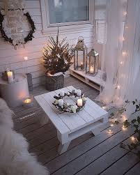 Patio Weihnachtsschmuck Hause Dekoration Balcony Decor Backyard Decor Apartment Patio