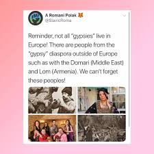 slavic romani activist on instagram lom are 100 related to the rom people but there s dispute about the domari and romani relations both do come f