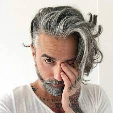 Silver Fox X Beardbad Long Hair Styles Men Older Mens Hairstyles Hair Styles 2017