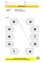 Bm Lembaran Kerja Kindergarden Activities Preschool Worksheets Kindergarten Worksheets