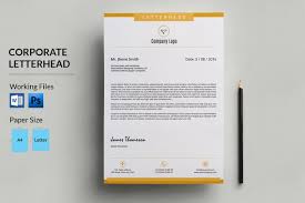 You've likely never had an inspiring experience with a virtual assistant. Corporate Letterhead Template Business Letterhead Company Etsy