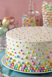 Easter Polka Dot Cake And The Other 10 Best Easter Desserts Gateau De Paques Gateau Idee Gateau