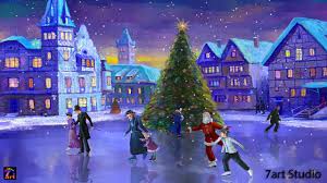 Animated Christmas Wallpapers Free Group 52