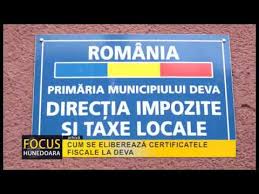 Declararea proprietatilor mobile si imobile, incasarea impozitelor si taxelor pentru persoane fizice. Cum Se ElibereazÄ Certificatele Fiscale La Deva Youtube