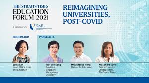 Singapore press holdings limited was formed on 4 august 1984 through a merger of three organisations, the straits times press group, singapore news and publications limited and times publishing berhad. Reimagining Universities Post Covid The Straits Times Education Forum 2021 Webinar Youtube