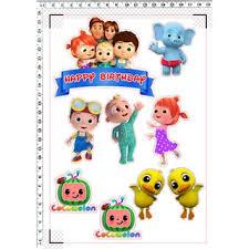 Cocomelon free printables cake topper. Cocomelon Edible Cake Topper Shopee Malaysia