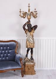 Mohrenleuchter Venedig Kandelaber Standleuchter Mohr Lampe