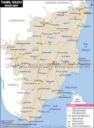 The borders witnessed heavy rush of people returning to kerala on friday, saturday and sunday. Tamil Nadu Road Map Map Tamil Nadu Roadmap