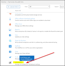 Enable Microsoft Whiteboard For Office 365 Office Whiteboard White Board Office 365