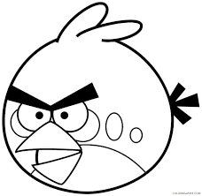 For more sheet relevant to the picture given above you can check the below related images section on the related coloring pages. Angry Birds Coloring Pages Orange Bird Coloring4free Coloring4free Com