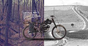Motoped Survival Review The Board Track Inspired Survival Motorized Bike Powered Bicycle Bike Survival