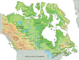 Mapa de temperaturas para los próximos días en todo el mundo. Mapas Politicos Y Fisicos De Canada Para Descargar E Imprimir
