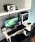 White Aesthetic Desk Setup