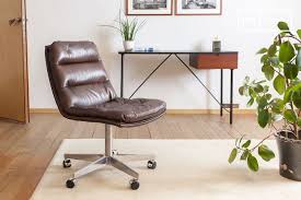 La mobilité une chaise de bureau en cuir doit se déplacer aisément. Chaise De Bureau En Cuir Breunor Pib