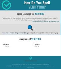 Correct Spelling For Verifying Infographic Spellchecker Net