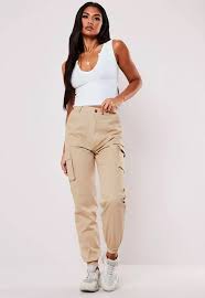 Ladies' cargo pants with women's white sneakers make a casual but elegant look. Pin On Misguided