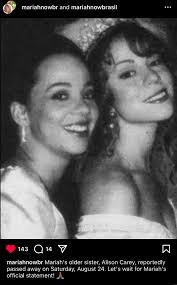 Apparently Alison Carey passed away ?? : r/MariahCarey