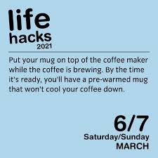 Famous coffee quotes that will inspire you in no time. Life Hacks 2021 Day To Day Calendar Bradford Keith 1000lifehacks Com 0050837434042 Amazon Com Books