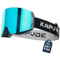OTG Anti-fog Goggles KAPVOE Magnetic Ski Goggles - Anti ...