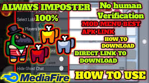 Although we're currently quite small, we can guarantee you that we offer the best game mods for the game that you're looking for! Best Among Us Mod Menu Apk Download Link Among Us Mod Menu Android No Human Verification Menu Game App Mod