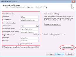 Yahoo email settings for android. How To Set Yahoo Email In Ms Outlook Computer Smartphone Tips Trick