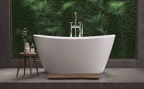 Bei emero können sie badewannen in allen gängigen designs und größen. áˆ Aquatica Luna Freistehende Badewanne Aus Kunststein Aquatex Buy Online Best Prices