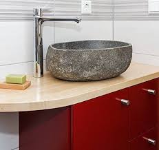 Flusssteinwaschbecken Waschschale 40 Cm Klein Flusskiesel Aufsatz Waschbecken Wohnfreuden Http Www Amazon De Dp B00m0nmmk6 Ref Cm Sw R Pi Dp Auvnwb086kbe0 Vannaya