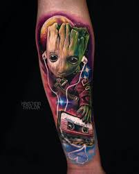 Interview Kristina Taylor Groot Tattoo Marvel Tattoos Creative Tattoos