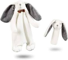Buy Goodtime Soft Baby Plush Bunny Buddy Saliva Towel+ BB Rattles Set,  Comfort Plush Doll Can Bite Toys for Newborn Baby Boy Girl Children Kid's  Bath Time Playtime Online at Low Prices