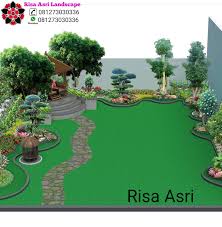 Tempatkan taman anda di mana anda akan melihat dan menikmati menggabungkan taman anda dan rumah anda. Risa Asri Landscape Risa Asri Garden Landscape Lanskap Gambar Desain Taman Jasa Desain 2d 3d Gambar Desain Taman Desain Taman De Taman Kecil Lanskap Taman