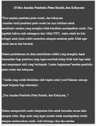 Surat al waqiah surat pembuka pintu rezeki. Doa Pembuka Rezeki Agar Cepat Kaya Para Android Apk Baixar