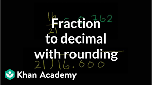 While mrnussbaum.com and its 10,000+ activities are always free, if you wish to subscribe to mrn 365, enter the coupon code february to receive 45 percent off the normal price through february if you. Fraction To Decimal With Rounding Video Khan Academy
