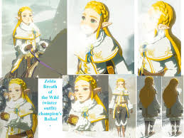 Breath of the wild is part of the legend of zelda franchise and is set at the end of the zelda timeline; Zelda Botw Winter Outfit Dlc Wild Outfits Princess Zelda Breath Of The Wild Princess Zelda