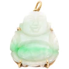 Handmade in usa 14k gold plated buddha charm $14.99 $7.00. 14 Karat Yellow Gold Green White Jade Belly Buddha Pendant For Sale At 1stdibs