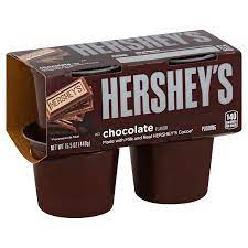 Perfect with a dollop of softly whipped then whisk in 1/3 cup (80 ml) of the milk to make a thick paste. Hershey S Chocolate Pudding Cups Shop Pudding Gelatin At H E B