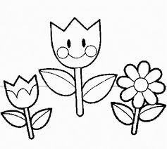 See fuzzy's fresh spring flowers coloring page! Preschool Spring Coloring Pages Coloring Home