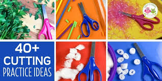 Let them snip away with. Cutting Practice For Preschoolers 45 Easy Ideas Early Learning Ideas