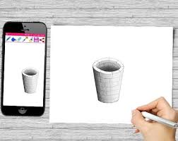 Shade the sides of the letters to add some extra pop. How To Draw 3d Easy Step By Step For Android Apk Download