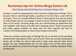 One of the things that make finding the right place to play so much fun is the fact that there are different types of bingo games. Ppt Numerous Tips For Online Bingo Games Uk Powerpoint Presentation Free Download Id 7904888