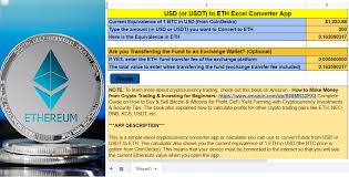 This free bitcoin units calculator helps you convert any amount from one unit to another. Free Excel App For Converting Usd Or Usdt To Eth Crypto Calculator Microsoft Tutorials Office Games Seo Book Publishing Tutorials