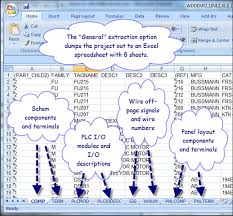 Add your own info and speak to data. Tutorial Using Excel With Autocad Electrical Part 1 Nate Holt S Blog