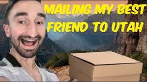 I Shipped My Friend to California!!