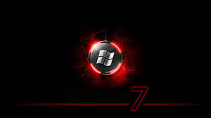 Awesome Black Color Windows 7 Wallpapers 31835 Full Hd Wallpaper Samsung Wallpaper Red Wallpaper